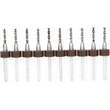 Dremel Uyumlu Matkap Ucu Karbür Delme Mikro 10 Parça 1.60 mm - Altın