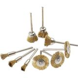 Dremel Vb Gravür 37MM Pirinç Tel Fırça 10 Adet Uç Seti