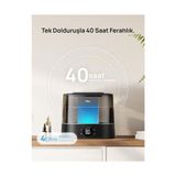 Dreo Akıllı Nemlendiriciler Yatak Odası İçin, Üstten Dolumlu 4L Süper Büyük Nemlendirici, 28 dB, 36 Saat Çalışma Süresi, Dokunmatik/Uygulama/Ses Kontrolü, İç Mekanlar İçin Soğuk Sisli Nemlendiriciler