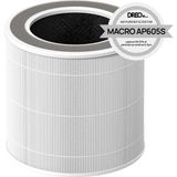 Dreo Macro AP505S Uyumlu Hava Temizleyici Filtresi – True Hepa + Aktif Karbon, %99,97 Filtreleme - Beyaz