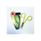 Dress it Up Puantiye Nakış ve Dikiş Kılıflı Makası 9.3 Cm B4849 Yeşil