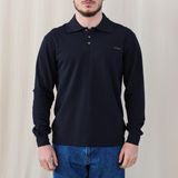 Dress The Body Uzun Kollu Polo Tişört - Siyah - M