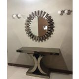 Dresuar 12598 Güneş Sanel Klasik Model Ters Hilal Komple Cam Ayna Kaplama El Yapı