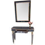 Dresuar 14338 Hayal Çekm Geniş Tabla Gold Cam Ayna Kaplama Ayak Nakış Ayna Elyapı