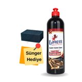 Drexpress Premium Torpido Bakım Kremi 500 ml Araba Plastik Deri Koruyucu Yeniler Toz Çekmez Badem Yağlı Krem