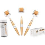 Drg Zgts Dermaroller 2.50 mm Titanyum 540 Iğne Orijinal Vücut Derma Roller +30ML Dezenfectan