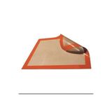 DRGUSTO Fırınlanabilir Yıkanabilir Kendinden Yağlı Silikon, Pişirme ve Hamur Açma Matı Silpat 40x60