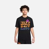 Dri-Fit Uv Hyverse Short Sleeve Gfx Erkek Tişört - Siyah