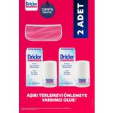 Driclor Aşırı Terleme Önleyici Antiperspirant Roll-On 20ml X2 + Çanta Hediye