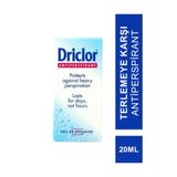 Driclor Roll-on 20 ml Terlemeye Karşı Etkili