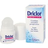 Driclor Roll-On Antiperspirant 20 ml Erkek Kadın İçin Terlemeye Karşı Etkili Pudrasız Formül