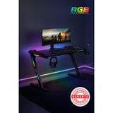 Drift Aura RGB Ledli Oyuncu Masası (120x60)