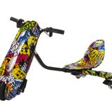 Drift Car Elektrikli Kaykay Drift Scooter Bluetoothlu Grafity Desenli Kasa D01