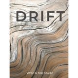 Drift: Coastal Coffee Table Book | Driftwood Hardcover with Lined Pages for Nautical Home Styling: Weathered Wood Grain | Earthy Sea Accent for Shelf Display & Journaling | 340 Ruled | Cream Paper
