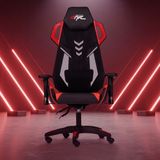 Drift Gaming Drift Strix Fileli Oyuncu Koltuğu – Ergonomik, Ayarlanabilir, Rahat ve Dayanıklı, 3D Kolçak - Kırmızı