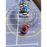Drift Yarış Pisti Mouse Pad 90X40 cm Xxl – Kaymaz Taban, Dikişli Kenar, Drift Izli Tasarım, Gaming & Ofis Masa Matı