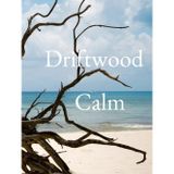 Driftwood Calm: A Decorative Book Featuring Coastal Driftwood Cover for Coffee Table Styling and Home Décor