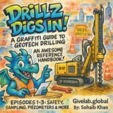 Drillz Digs In! – A Fun & Functional Notebook for Geotechnical Drillers: Designed by a Second-Year Drilling Student | Ideal for Notes, Logs, and Adventures on Site!