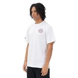 Drip Logo Relaxed Graphic Erkek Beyaz Outdoor T-Shirt NF0A8GABFN41