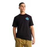 Drip Logo Relaxed Graphic Erkek Siyah Outdoor T-Shirt NF0A8GABJK31