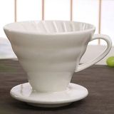 Dripper V60 02 Hardal Sarı Seramik Kahve Demleme Ekipmanı