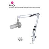Driton Ds-07 Beyaz Profesyonel Kondenser Masa Tipi Mikrofon Standı
