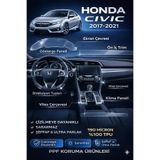Drive Detailing Honda Civic FC5 Ekran,Trim,Vites,Klima,Direksiyon Tuşları PPF Kaplama Seti %100 TPU 190 Mikron 17-21