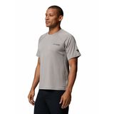 Driventure Erkek Teknik Kısa Titanium Gri Kollu T-Shirt AO4945 DRIVENTURE SHORT SLEEVE