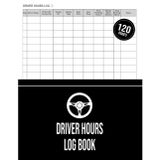 Driver Hours Log Book: Track and Record Drivers Working Hours and Driving Hours | for Truckers, Lorry Drivers and Delivery Employees