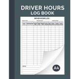 Driver Hours Log Book: Track & Record Working Shifts for Taxi, Delivery and Truck Drivers