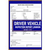 Driver Vehicle Inspection Report Logbook: Daily Pre Trip Checklist for Drivers and Truckers | 200 Single Sided sheets.