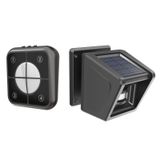 Driveway Alarmı- Uzun Menzilli ve 30 Çan Kablosuz Güneş Hareket Sensörü Alarmı - IP65 Dış Hava Koşullarına Dayanıklı Güneş Driveway Alarmı -Ev Güvenlik Uyarı Sistemi - Dış Mekan İç Mekan Mülkiyetini