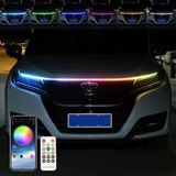 Drl Ön Kaput Gündüz Ledi App ve Kumanda Kontrol Rgb Led Şerit