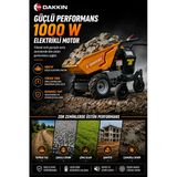 Drmd02 Akülü Damperli El Arabası 500 Kg 1000 W Elektrikli Motorlu Yük Taşıma Arabası
