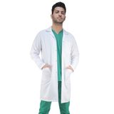 DrMia Erkek Beyaz Doktor Önlüğü Laborant Eczacı Önlüğü Iş Önlüğü Vizit Veteriner Önlüğü