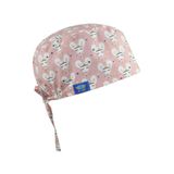 DrMia Pink Mouse Desenli Doktor Hemşire Hastane Veteriner Aşçı Bonesi