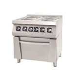 DRN DRNEK-1270 6'lı 6 Ocak 1 Fırın 120x73x85 cm Elektrikli Kuzine
