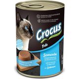 Drnds Crocus Yetişkin Kedi Somonlu Pate Yaş Mama 400g