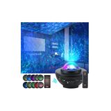 Dromild LED yıldızlı gökyüzü projektörü, yıldız ışığı projektörü, yıldızlı gökyüzü LED projektör, yıldızlı gökyüzü lambası, Bluetooth'lu müzik çalar, galaksi projektörü, çocuklar, yetişkinler ve partiler için uygundur