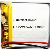 Drone - Helikopter Pili 3.7v 200mah Şarjlı Li-polimer Batarya
