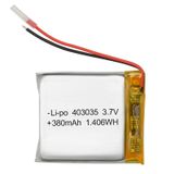 Drone - Helikopter Pili 3.7v 380mah Şarjlı Li-polimer Batarya