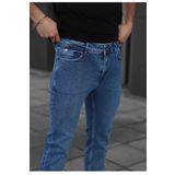 Drontin Erkek Jeans Skinny Fit Likralı Antrasit Gri Dar Paça Kot Pantolon