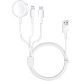 Drop Tedarik APR55 Apple 3in1 Şarj Cihazı - Kablosuz Şarj Aleti