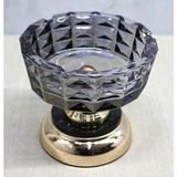 Drop Tedarik Metal Ayaklı Cam Küllük ALK4875