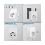 Drop Tedarik Tekli Yüksek Voltaj Korumalı Duvar Prizi 2x Type-C 1x USB Çıkışlı Priz Grup Priz Çoğaltıcı Siyah