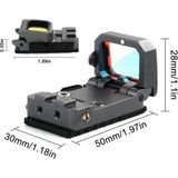Drop Tedarik Vism Flipdot Reflex M2 Red Dot Sight Katlanabilir Optik, Için 22MM Reflex Nişangâh