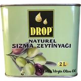 Drop Zeytincilik - 2 lt Teneke Naturel Sızma Zeytinyağı