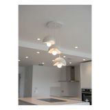 Dropcek eticaret 3 Lü Sarkıt Avize Rustik E27 Modern Avize Bohem Beton Görünüm (Normal Led Ampul e27 Hediye)