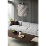 Dropcek Tasarım Modern Sarkıt Tekli Avize Krema Serisi ( 23X27 Cm )Salon Mutfak Oturma Odası Cafe Bar