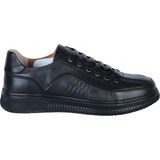 Dropland 8790-1 Siyah Antik Deri Kışlık Erkek Casual Ayakkabı